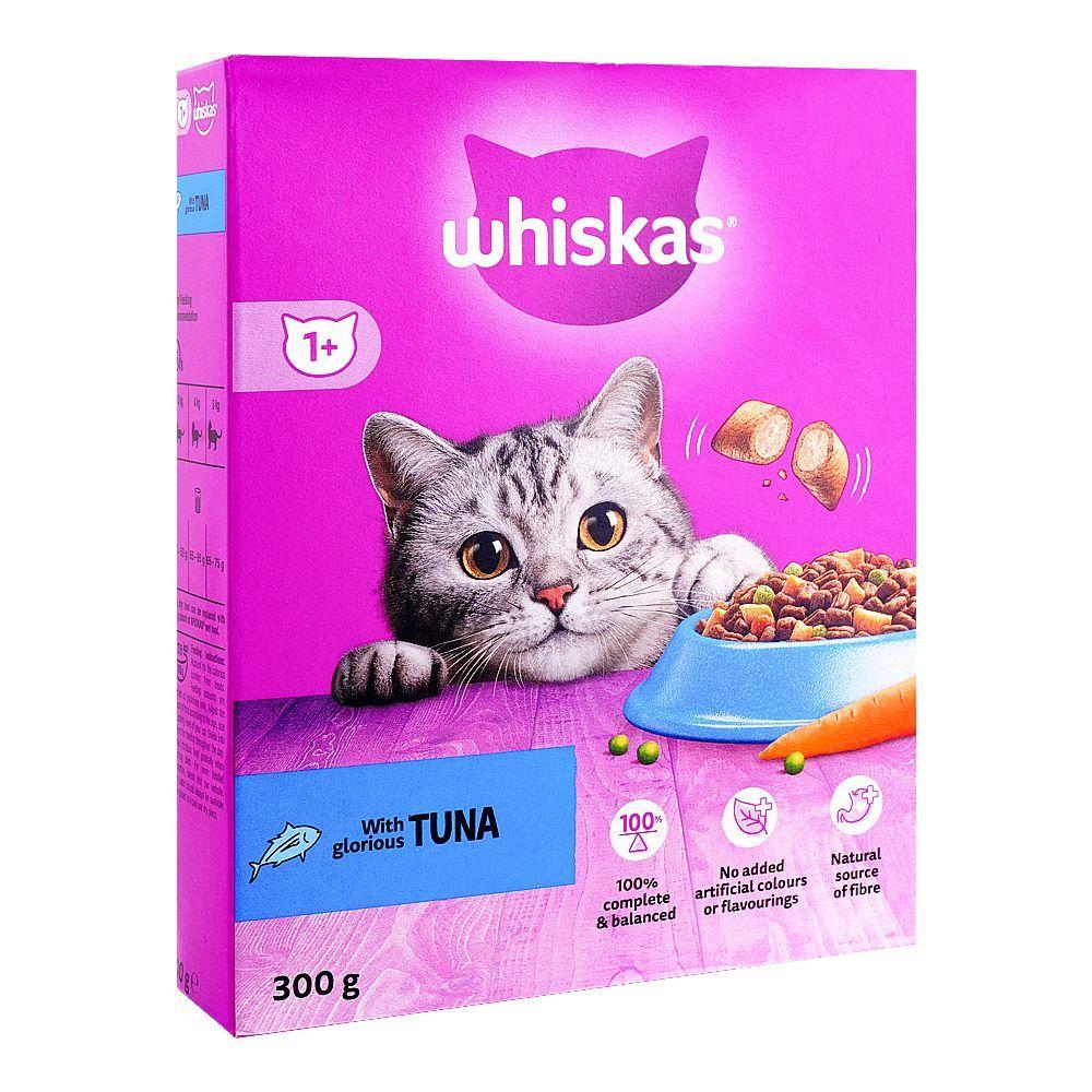 WHISKAS CAT DRY TREAT TUNA 1+ BOX CAT DRY TREAT 300G