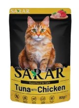 SARAR Superfood Cat Pouch Mackerel with Chicken 80g