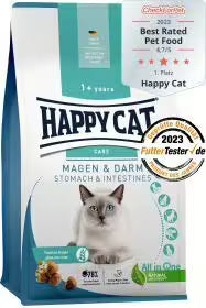 Happy Cat Adult Sensitive Stomach & Intestines 1.3 Kg Bag