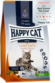 Happy Cat Adult Culinary Adult Farm Duck 1.3 Kg Bag