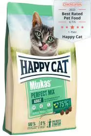 Happy Cat Adult Minkas Perfect Mix Poultry, Fish & Lamb 1.5 Kg Bag