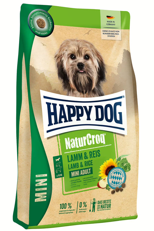 Happy Dog Adult NaturCroq Lamb & Rice 15 Kg Bag