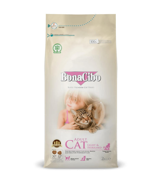 BONACIBO ADULT CAT LIGHT & STERILISED