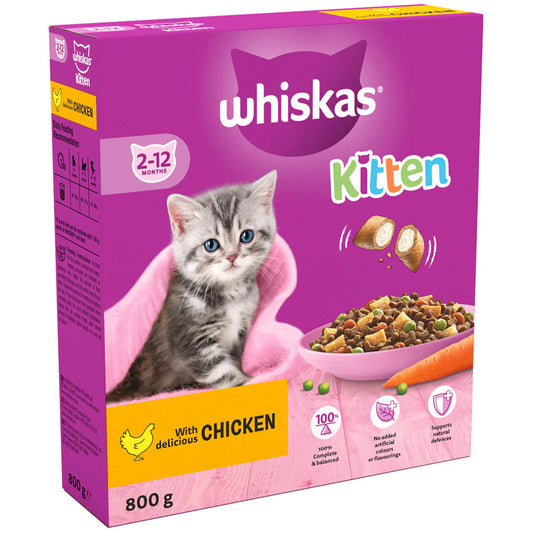 Whiskas Kitten Chicken 800 g Box