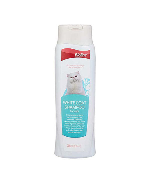 Bioline Cat Cleansing Care White Coat Shampoo 200 ml