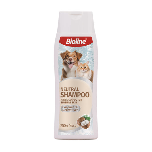 Bioline Natural Shampoo for Cat & Dogs 250ml