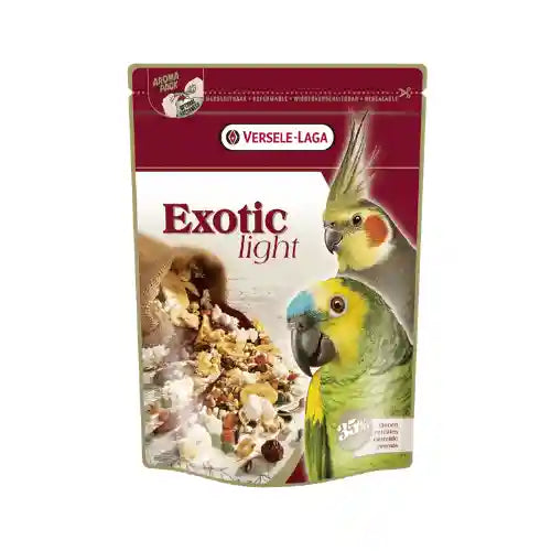 VERSELELAGA PRESTIGE EXOTIC LIGHT PARROT FEED 750 G BAG