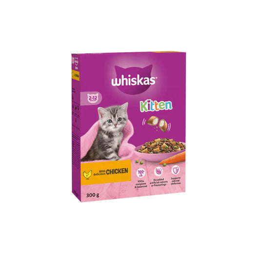 Whiskas Kitten Chicken 300 g Box