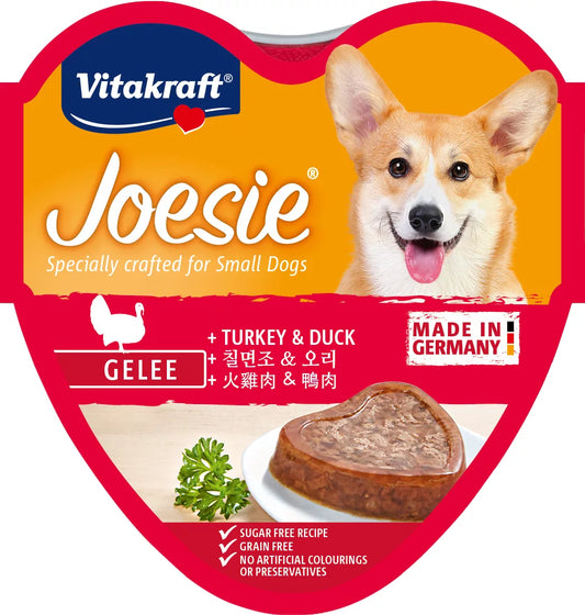 Vitakraft Adult Dog Joesie Turkey & Duck 85 g Tray