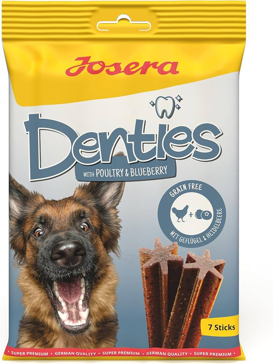 Josera Adult Dog Denties With Poultry & Blueberry 180 g Pouch