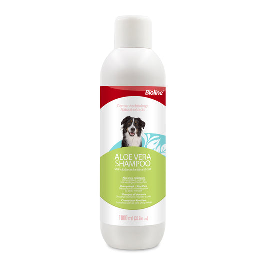 Bioline Dog Cleansing Care Aloe Vera Shampoo 1 L