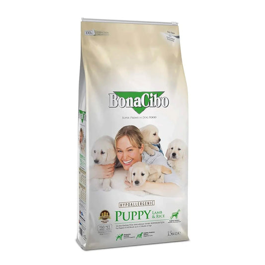 Bonacibo Adult Dog Lamb & Rice 15 Kg Bag