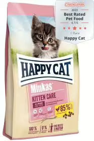 Happy Cat Kitten Minkas Kitten Care Poultry 10 Kg Bag