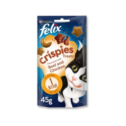 Felix Adult Cat Crispy Mix Selection 45 g Pouch