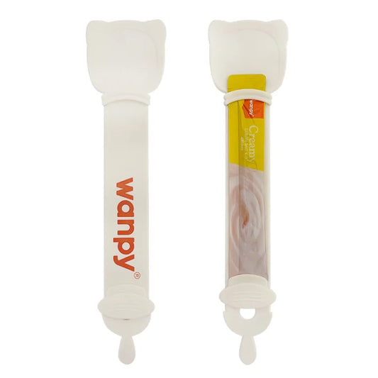 Wanpy Pet Plastic Spoon for Creamy Treats