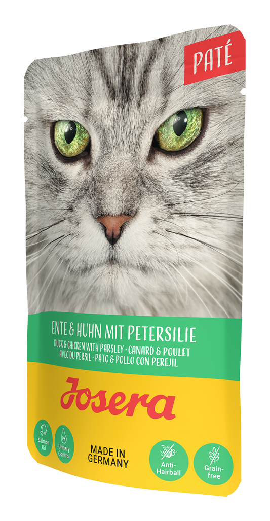 Josera Adult Cat Pate Duck & Chicken With Parsley 85 g Pouch