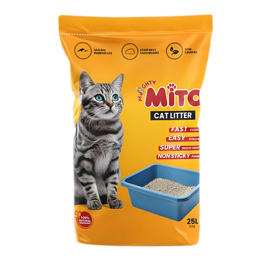 Mito Bentonite Cat Litter 25L Bag