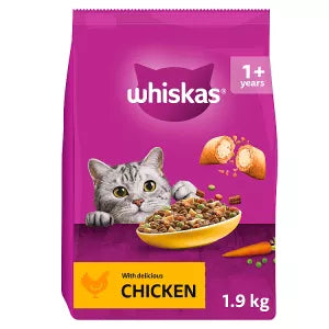 Whiskas Cat Dry Food - 1.9KG