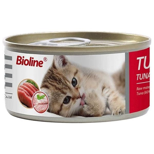 Bioline Cat Pet Tuna + Beef 80 g