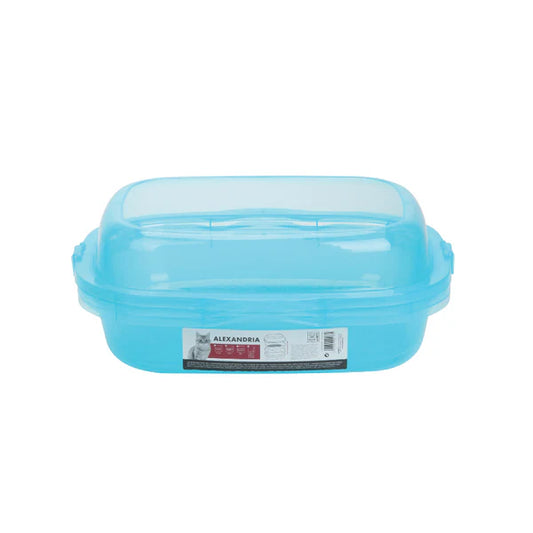 M-PET ALEXANDRIA CAT LITTER TRAY WITH RIM GREEN