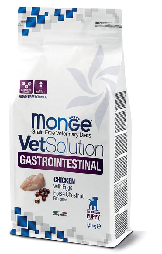 MONGE VET SOLUTION DOG INTESTINAL PUPPY 1.5 KG BAG