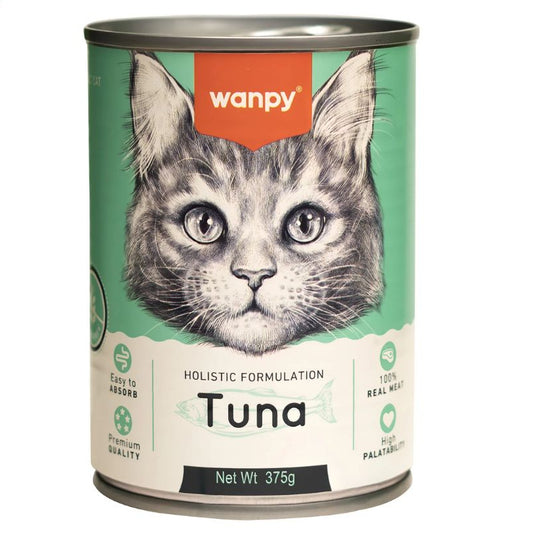 Wanpy Holistic formulation Cat Can-Tuna 375g