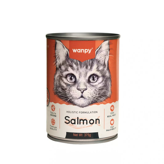 Wanpy Holistic formulation Cat Can Salmon 375g