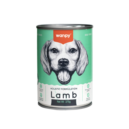 Wanpy Holistic formulation Dog Can Lamb 375g