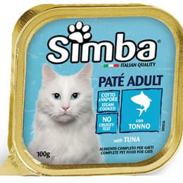 SIMBA CAT WITH TUNA 100 GRAM PATE TRAY