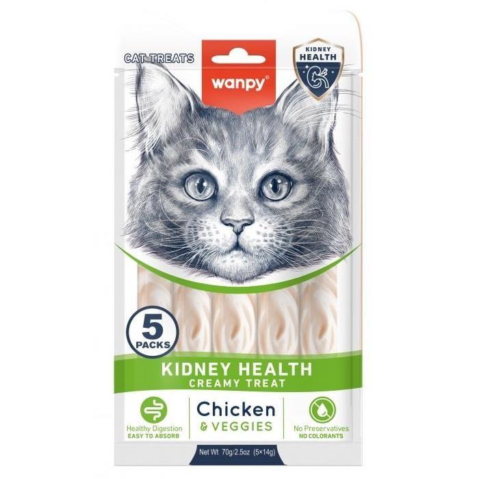 WANPY LICKABLE CREAMY TREAT KIDNEY HEALTH CREAMY TREAT 70G