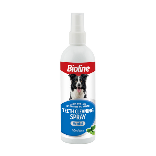 Bioline Dog Teeth Cleaning Spray 175 ml Bottle