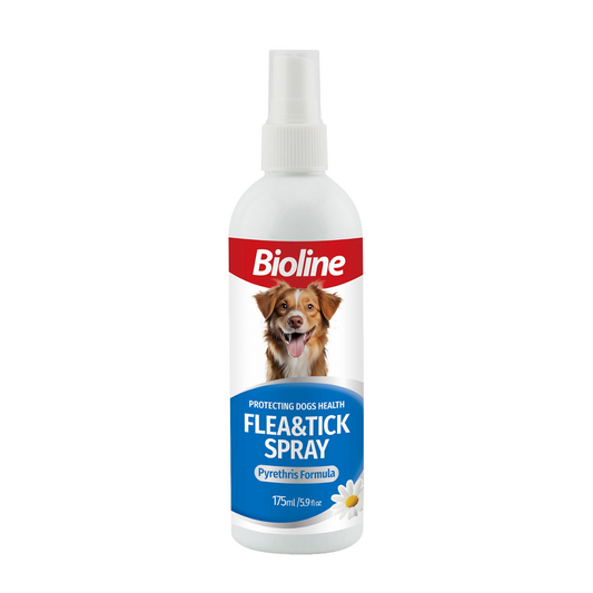 Bioline Dog Flea & Tick Spray 175 ml