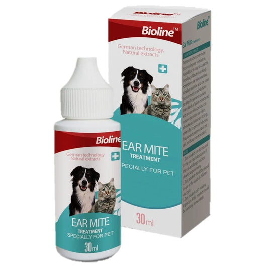 Bioline Pets Cleansing Care Ear Mite Oil 30 ml