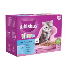 Whiskas Kitten Food Mixed Menu Jelly 85 g Pouch