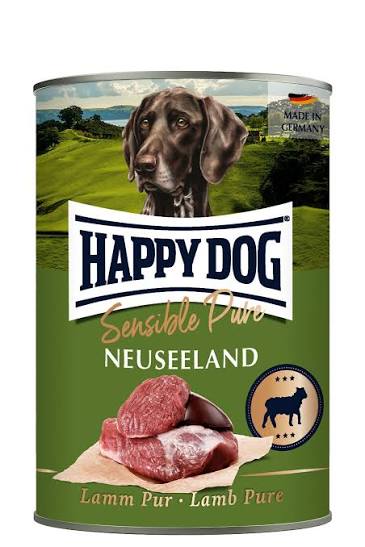 Happy Dog Adult Sensible Pure New Zeal & Lamb 400 g Canned