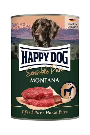 Happy Dog Adult Sensible Pure Montana Horse 800 g Canned
