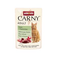ANIMONDA CARNY ADULT CAT CHICKEN & RABBIT 85 G POUCH