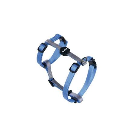 M-PET GENTLE CAT HARNESS LEASH SET AZURE BLUE