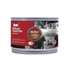 BIOLINE NATURAL FEAST PATE - CAT CAN FOOD BEEF FLAVOR 170G