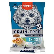 Wanpy Grain Free Chicken Dry Food For Puppy 50 g