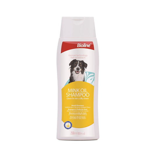 Bioline Pets Cleansing Care Mink Oil Shampoo 250 ml