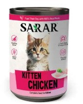 SARAR Kitten Tin Food Chicken 400 g