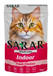 SARAR Wholesome Cat Pouch Fresh Chicken (Indoor) 70 g
