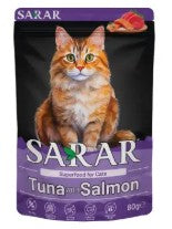 SARAR Superfood Cat Pouch Tuna with Salmon 80g