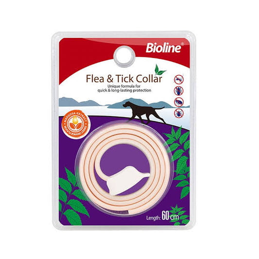 Bioline Eucalyptus Extract Flea & Tick Collar For Dog 60 CM
