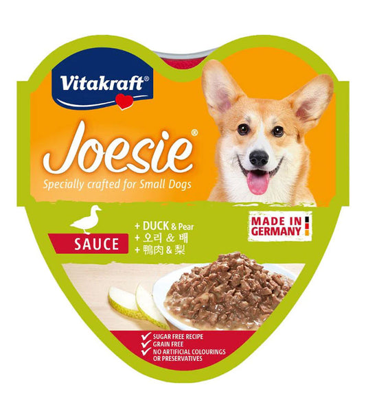 Vitakraft Adult Dog Joesie Duck & Pear 85 g Tray