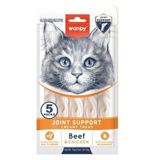 WANPY LICKABLE CREAMY TREAT JOINT SUPPORT CREAMY TREAT 70G