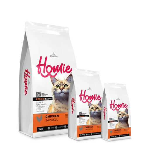 Homie Super Premium Adult Cat Food - Chicken  1.5 kg